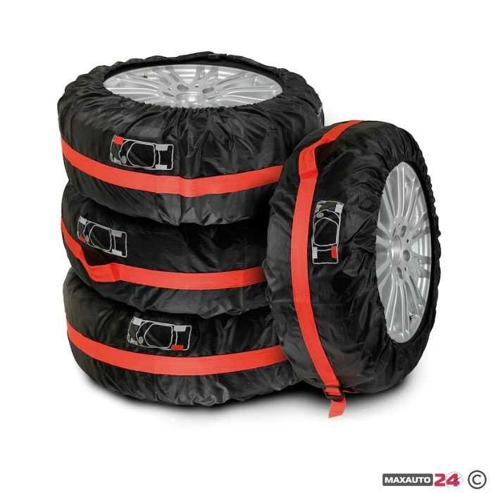 Универсални Калъфи за Резервна Гума 0778 L (19"-23") - 4бр/к-т, За Автомобил, Летни и Зимни Гуми