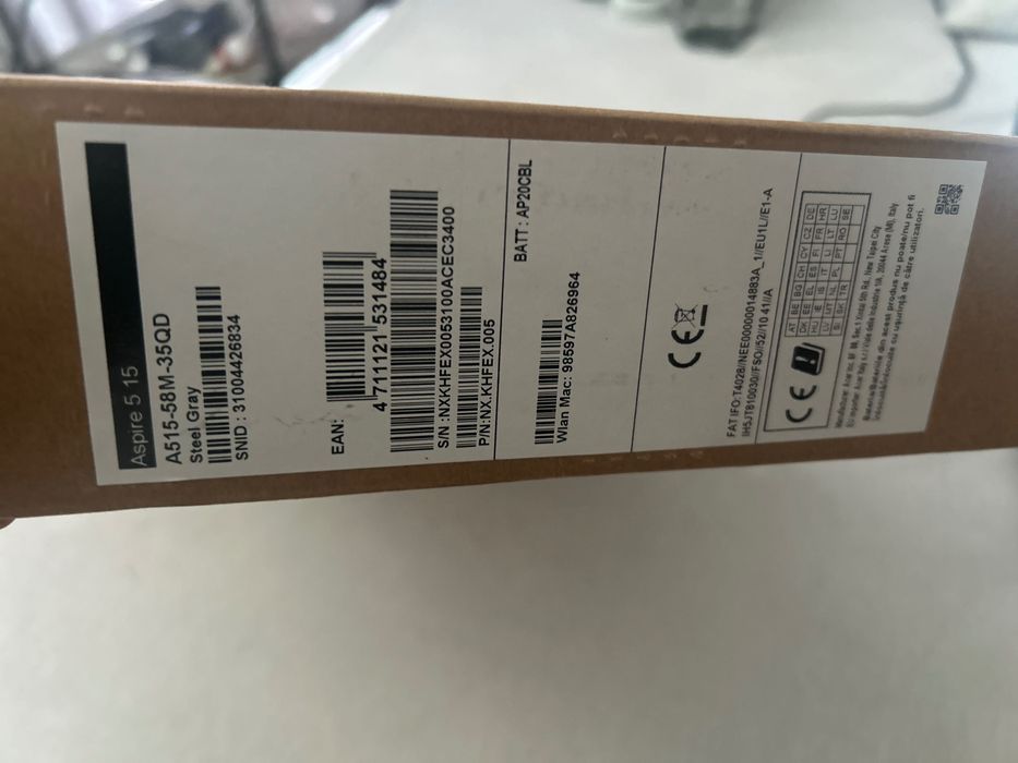 Laptop acer A515-58M-35QD