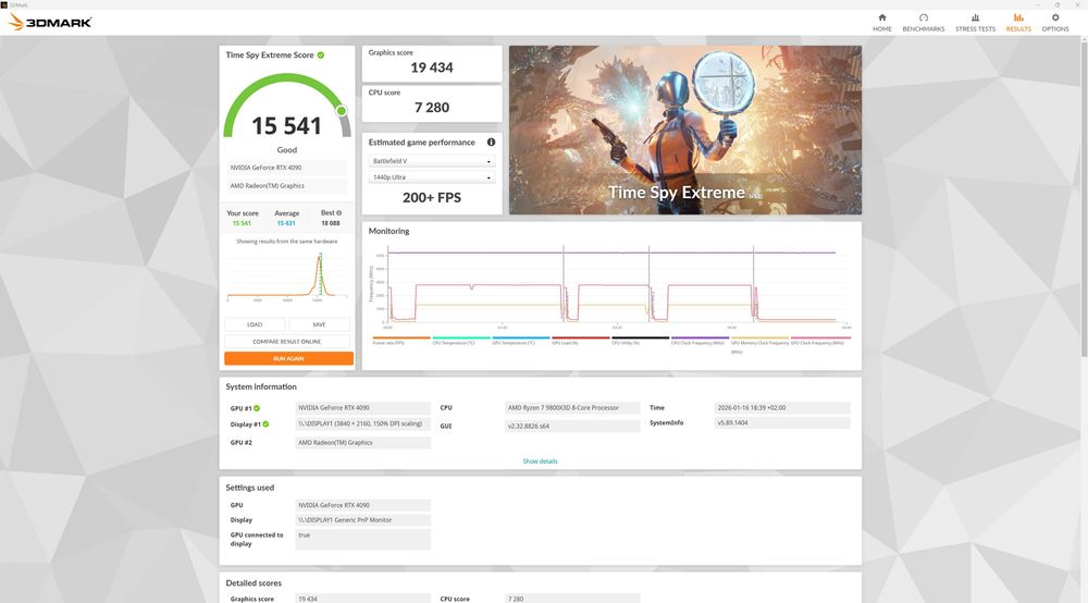 Asus ROG Strix RTX 4090 24GB GDDR6X OC