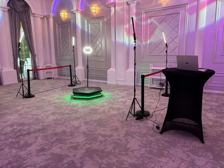 Ofer servicii oglinda magica/photobooth/platforma video 360/fum greu