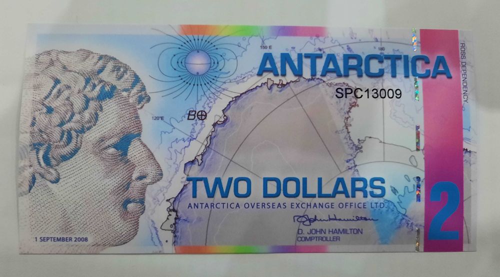 ЛОТ UNC Банкноти - Антарктида