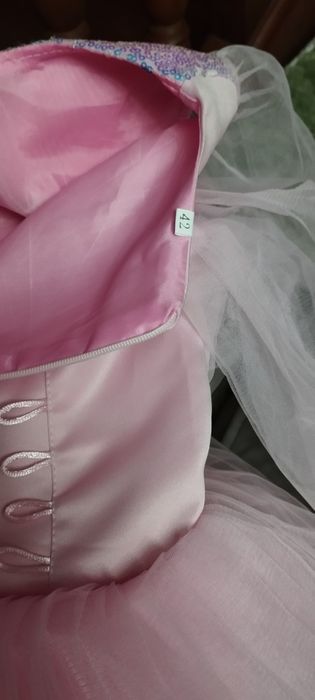 Платье для девочки розовое