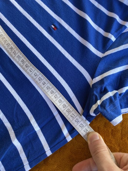 Tricou tommy hilfiger slim fit organic cotton bumbac tshirt