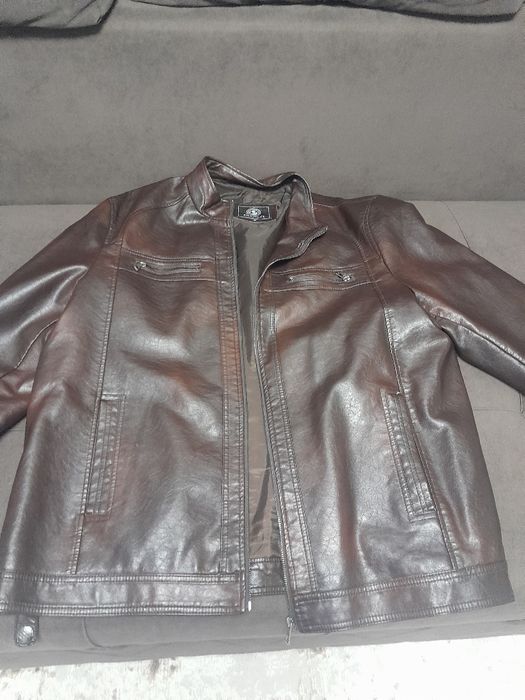 Мужская кожанка.  Размер 56-58