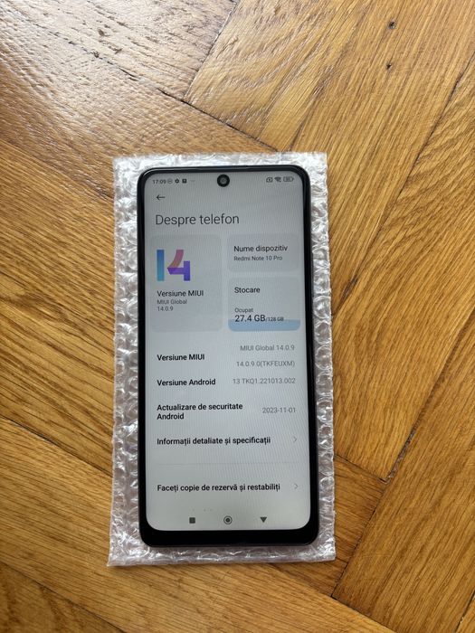 Xiaomi Redmi Note 10 Pro de 128 Gb Dual Blue