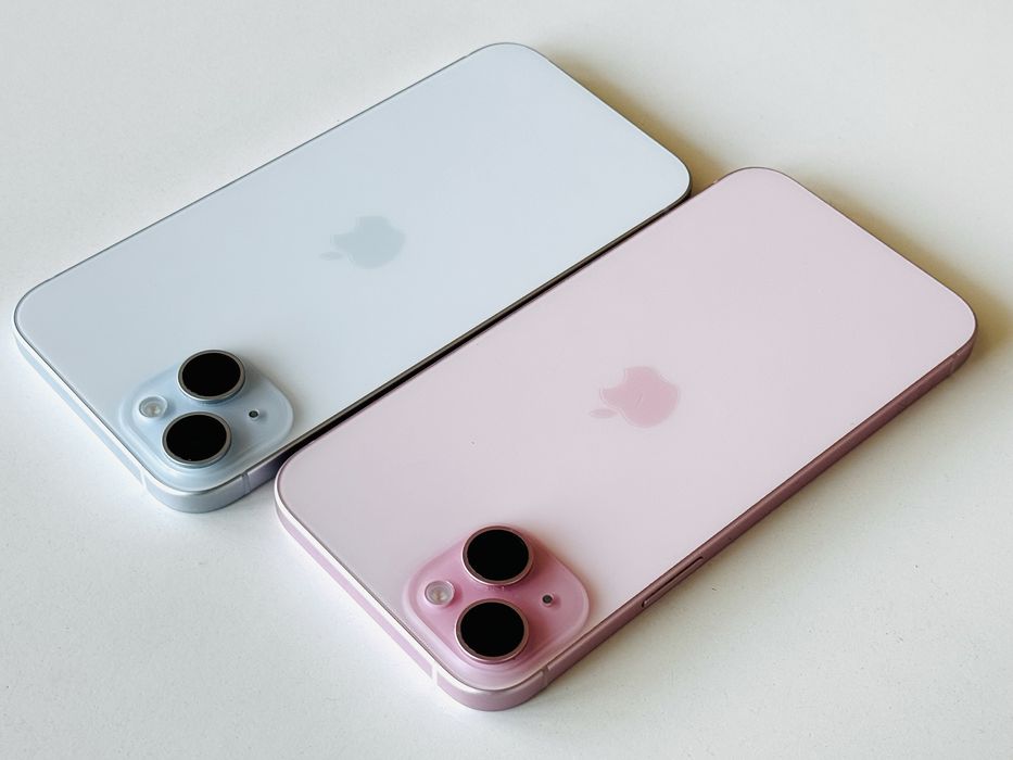 НОВИ! Iphone 15 Plus 128GB Blue Pink Гаранция 1 година