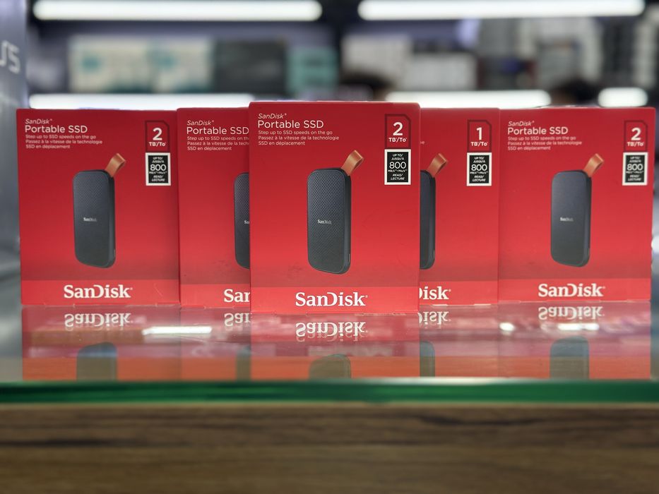 SanDisk Portable SSD 1TB / 2TB — В наличии