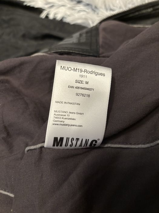 Jacheta din piele de vitel Mustang