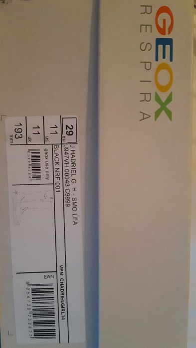 НОВИ Geox естествена кожа N29