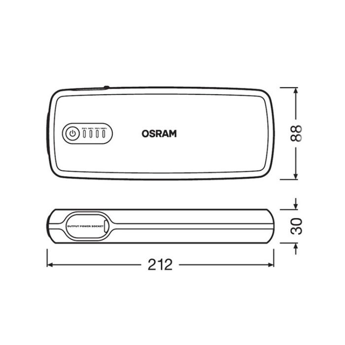 Джъмп Стартер Osram Battery Start 400, 12 V