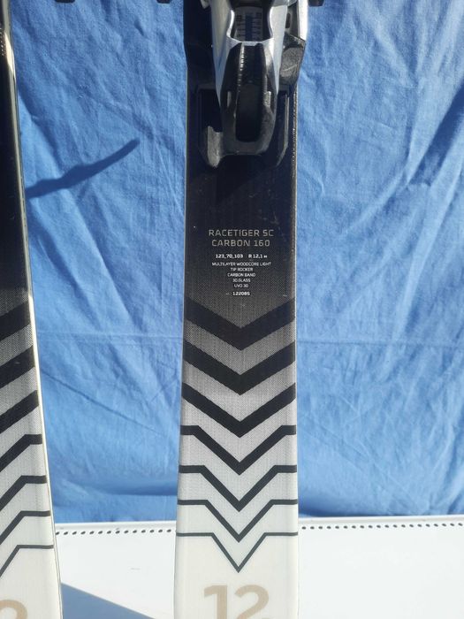 Карвинг ски VOLKL 160см. RACETIGER SC Carbon 2022г