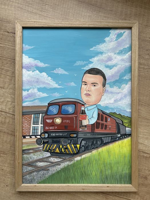 Ръчно рисувани Карикатури и шаржове по снимка