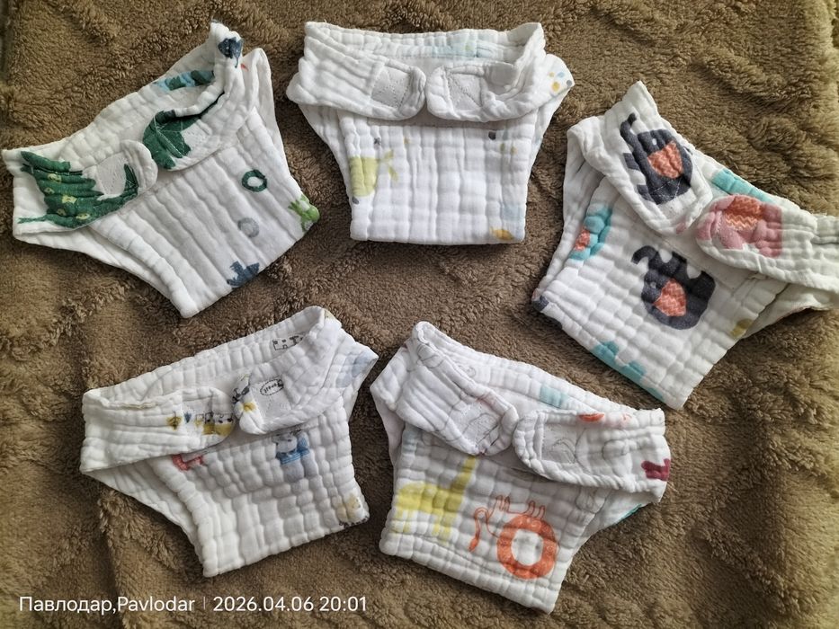 ЭКО-подгузники маленькие