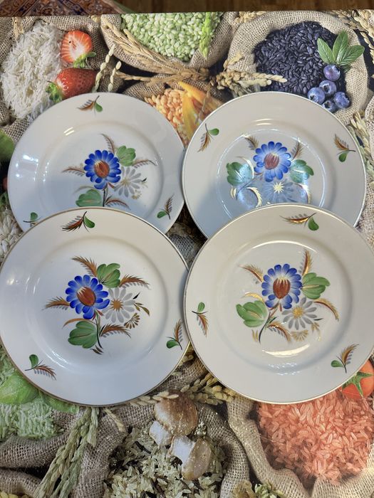 Фарфор кобальтовый советский