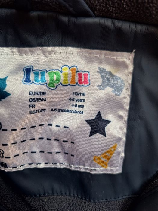 Непромокаемо детско  яке за дъжд Lupilu 110-116