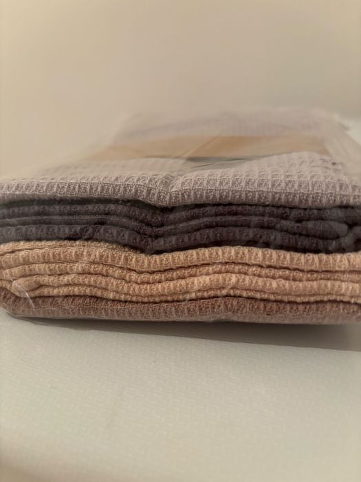 Кухонные вафельние полотенца