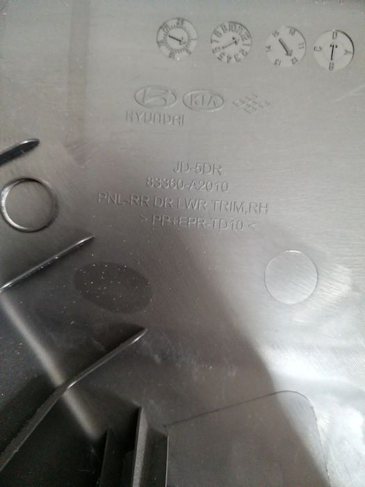 Fata tapiterie usa dreapta spate kia ceed 2 jd 83360a2010