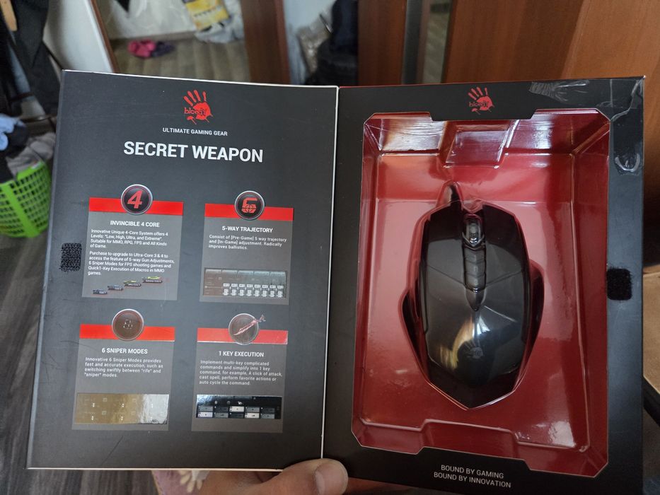 Bloody набор клавиша мышка коврик