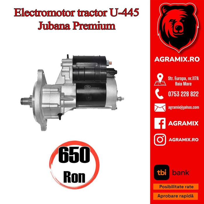 Alternatoare si electromotoare Jubana U-650, U-445 NOI Agramix