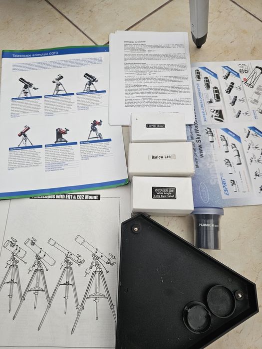 Telescop Newton SkyWatcher Explorer 130/900 EQ2 + CARTE + 4 oculare