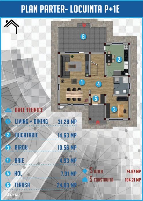Vila individuală P+1E-5 camere - str Margelelor ,Bragadiru