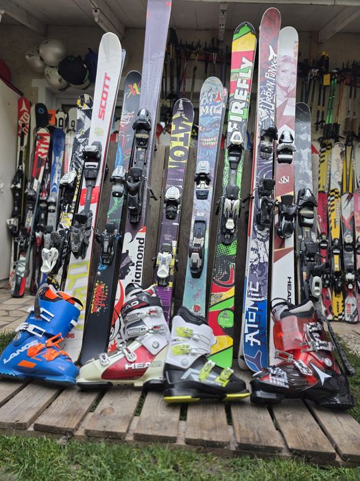 Schiuri tura schi freestyle ski overall