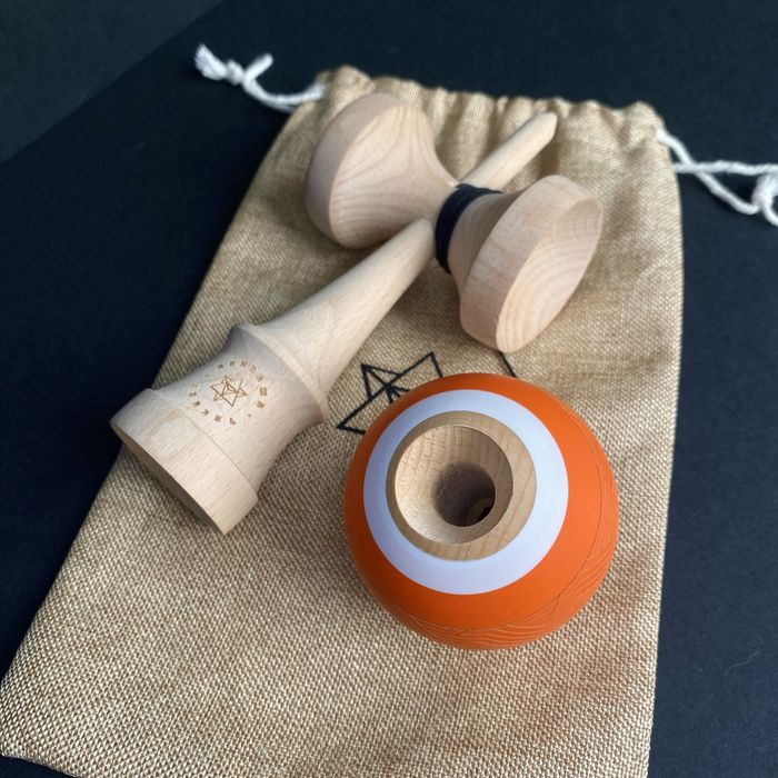 Kendama Israel Ikigai Orange Anti Skid