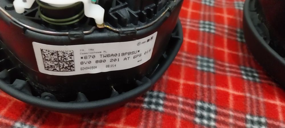 Capac airbag Audi A1, A3, A4, A5