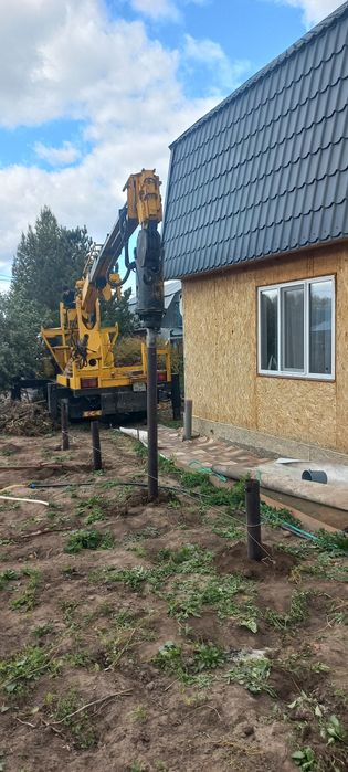 Винтовые сваи фундамент