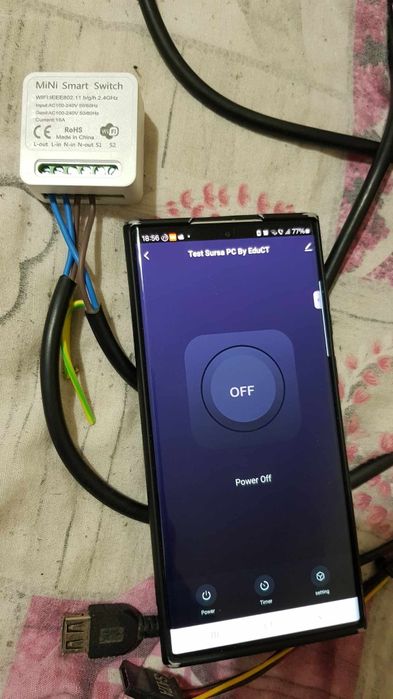 Smart Switch  (Comutator Inteligent) Tuya Smart   Smart Life