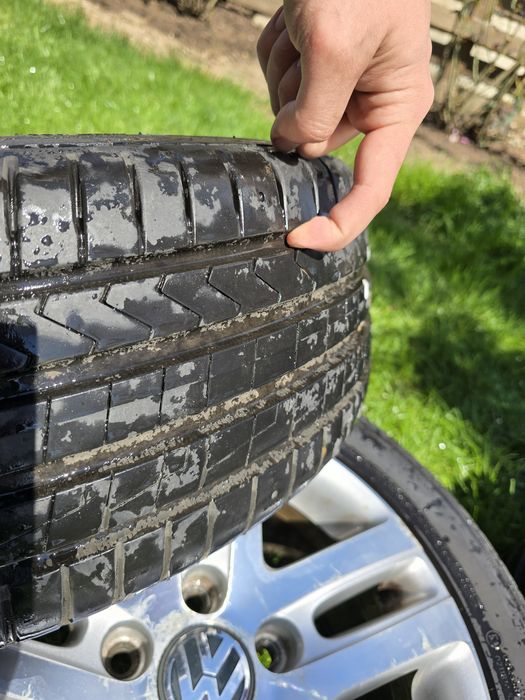 Jante originale Volkswagen + cauciucuri de vara 205/55 R16