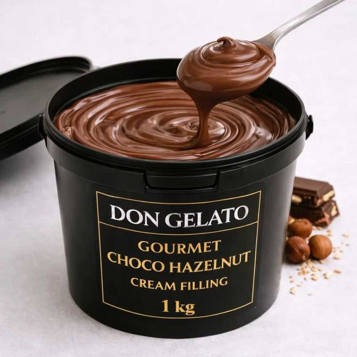 Гурме крем пълнеж шоко лешник Don Gelato | 1 кг / 3 кг / 10 кг