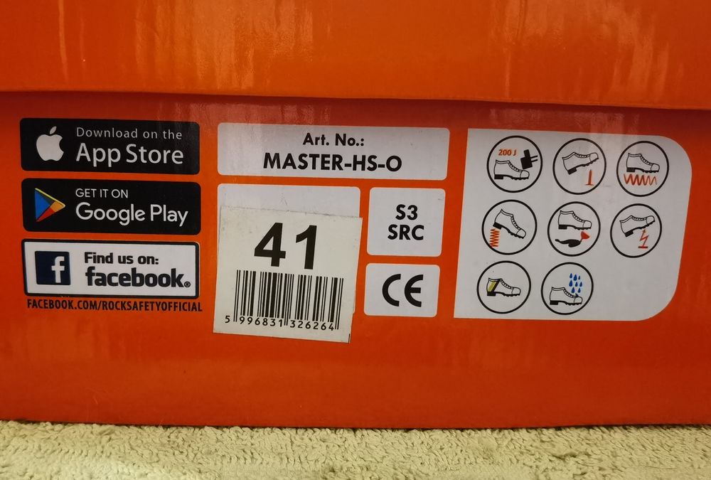 Pantofi de protectie, marimea 41