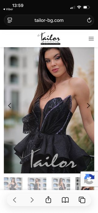 Бална рокля tailor black magic