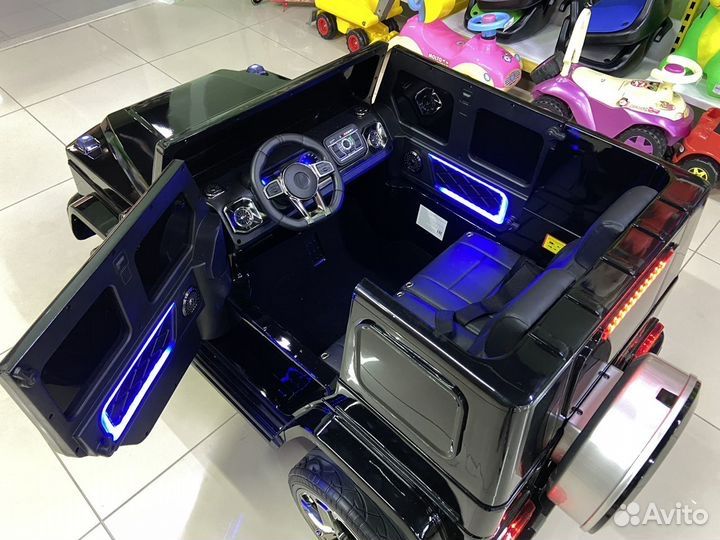 Самый большой детский электромобиль Gelendvagen G63 до 8 лет. доставка