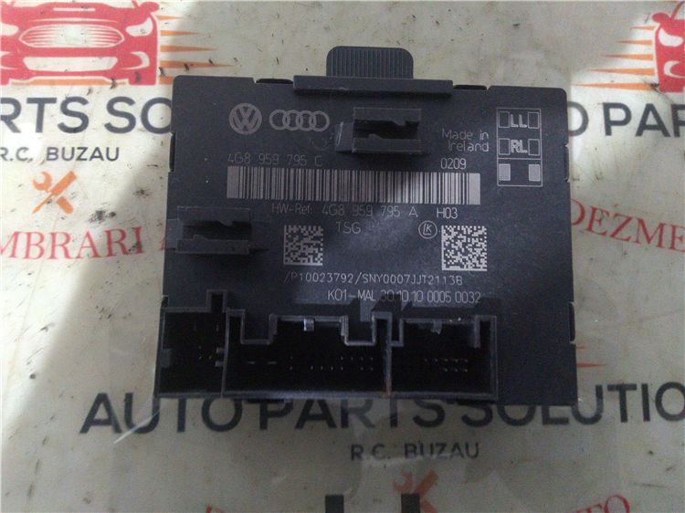 Calculator confort usa stanga spate audi a7 an fabr. 2012