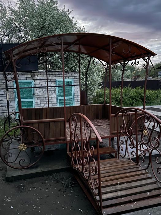 Беседки металлические