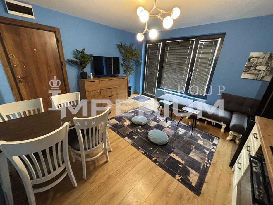 Ексклузивно! СЛЕД РЕМОНТ! Двустаен апартамент с ПАРКОМЯСТО под наем в