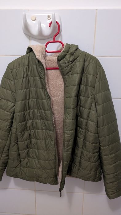 Geaca dama iarna îmblănită xl