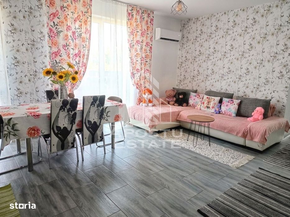 Apartament cu 2 camere de închiriat,cu parcare in Giroc