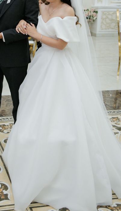 Нежное свадебное платье