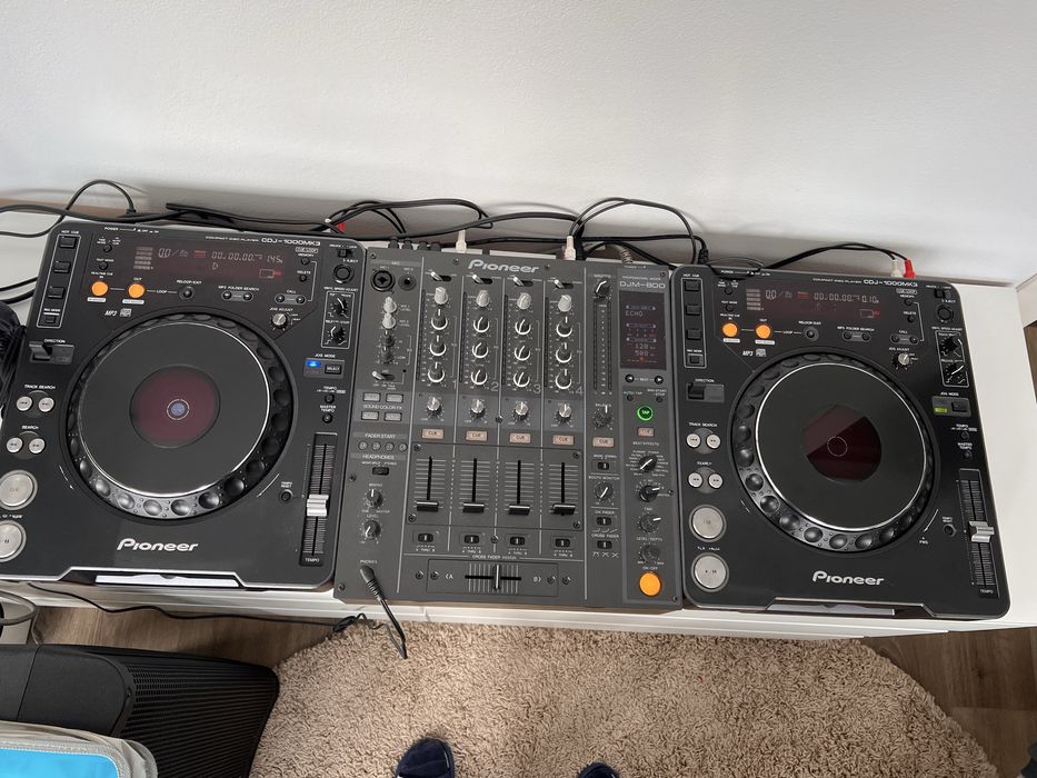 Set Pioneer Cdj 1000 mk3