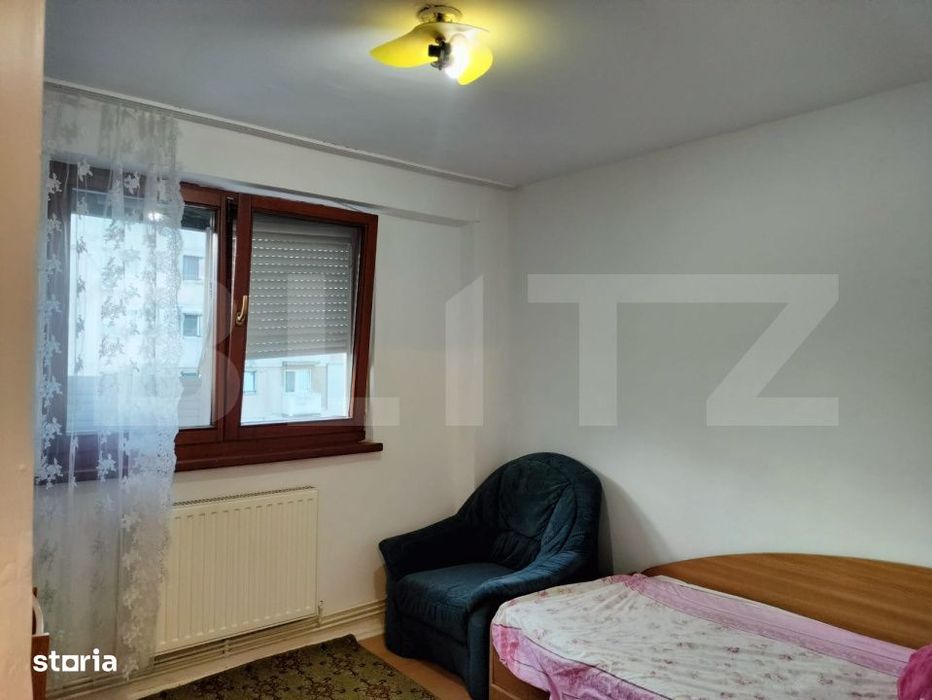 Apartament de inchiriat, 2 camere decomandat, mobilat si utilat, zona