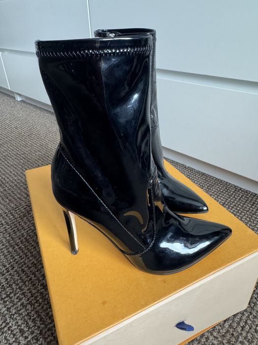 Botine/cizma Nine West, 35-36, lac, noi