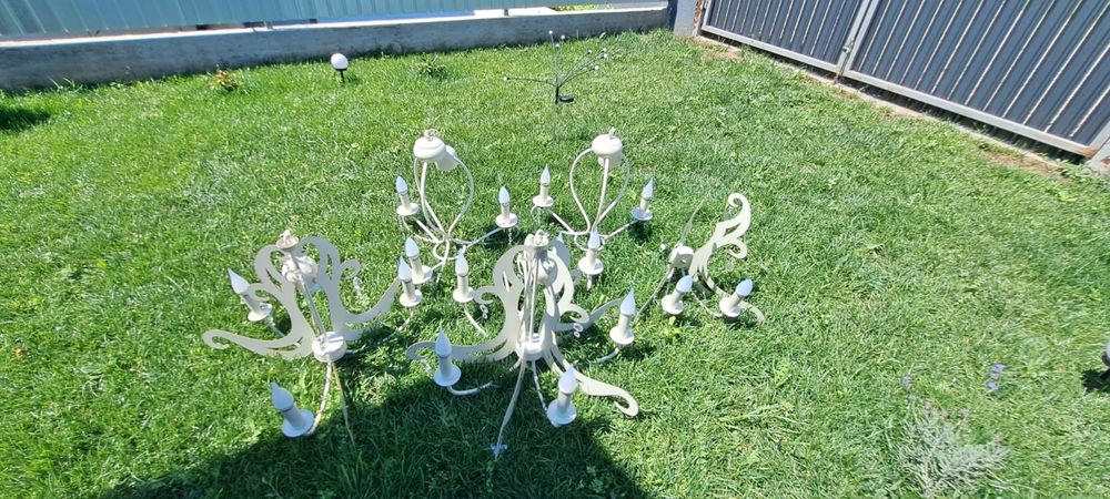 Set 5 lustre,  deosebite, model vintage Sevilla _ Polonia