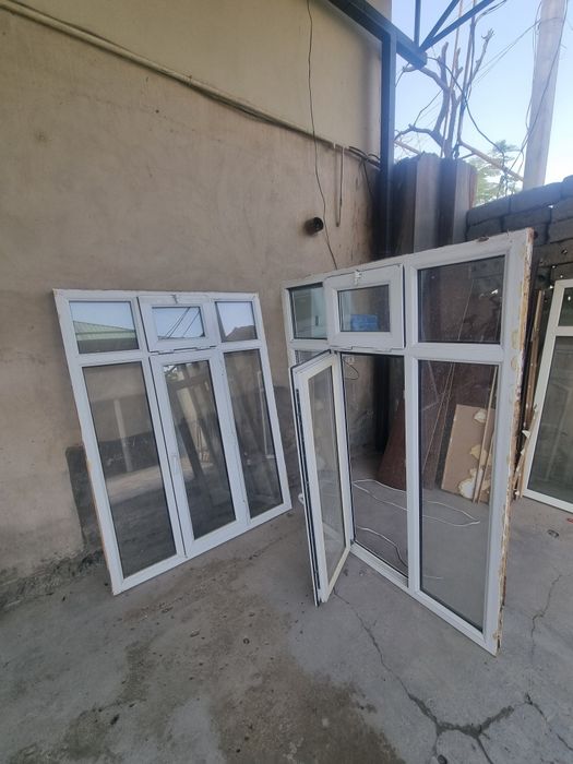 Deraza Sotiladi Akfa Plast plast Oq