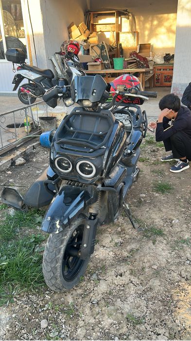 Мопед танк инжектор