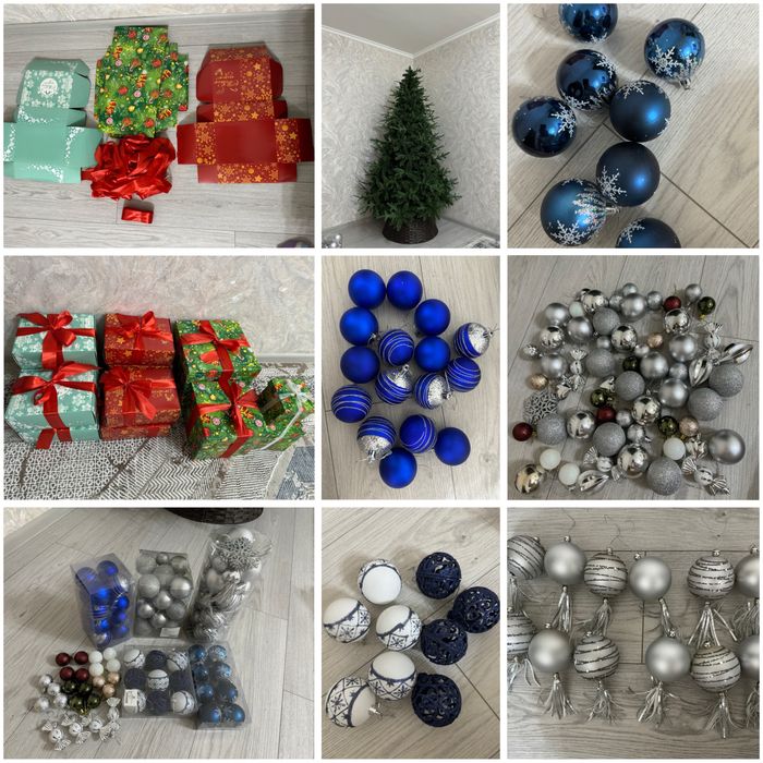 Елка с украшением