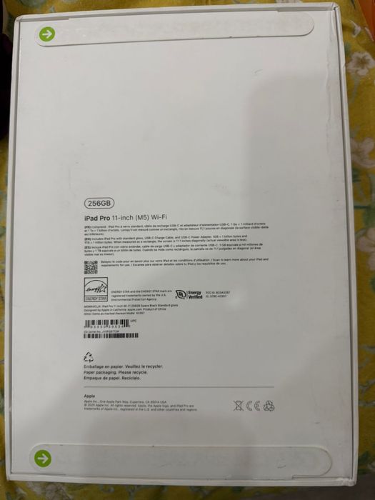 iPad PRO 11 M5, 256 ГБ WI-FI Space Black 2025