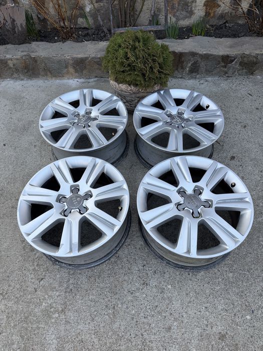 Jante originale Audi, R17, 5x112, in stare buna. Audi A4, A3, A6
